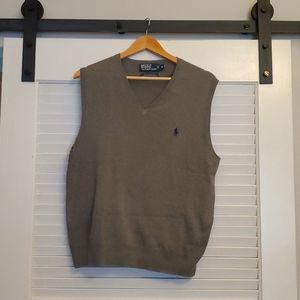 Brown Polo Sweatervest